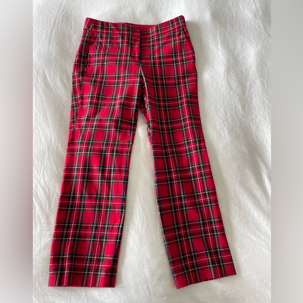 J. Crew plaid pants